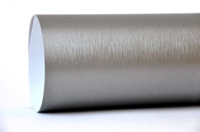 Q257 Gebrstete Designfolie, Titanium metallic: 153 cm x 100 cm