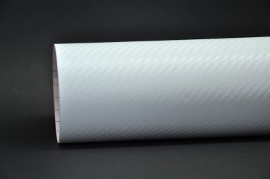 Q155 Carbonfolie wei: 153 cm x 100 cm