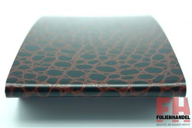 Q233 Leder-Designfolie in Braun: 153 cm x 100 cm