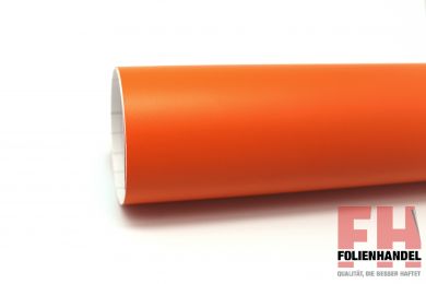 Q554 Matt orange Folie: 153 cm x 100 cm