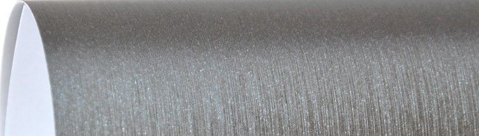 Q254 Gebrstete-Designfolie, Stahl metallic, dunkelgrau: 153 cm