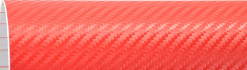 Q154 Carbonfolie rot: 135 cm x 100 cm