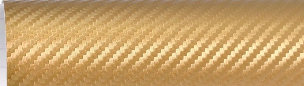 Q156 Carbonfolie gold: 153 cm x 100 cm
